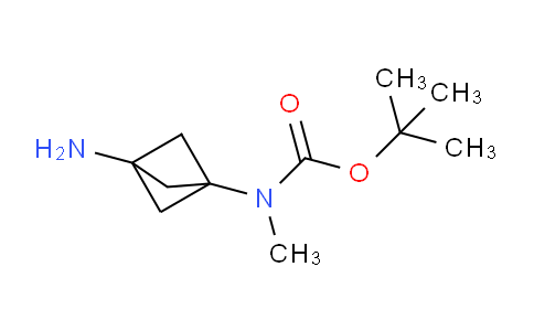 2231675-29-7 | tert-butyl N-(3-amino-1-bicyclo[1.1.1]pentanyl)-N-methyl-carbamate