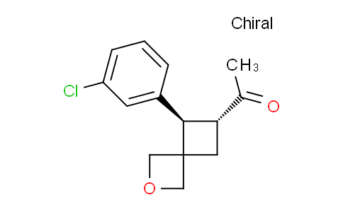 2624261-52-3 | 1-[反式-7-(3-氯苯基)-2-氧杂螺[3.3]庚-6-基]乙酮