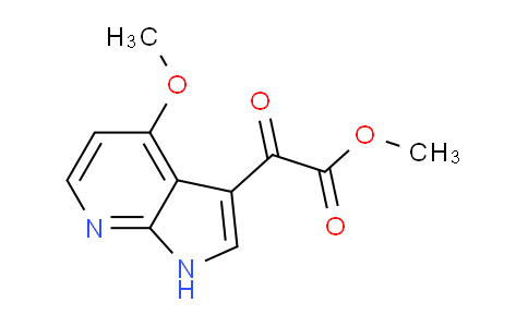 611197-51-4 | methyl 2-{4-methoxy-1H-pyrrolo[2,3-b]pyridin-3-yl}-2-oxoacetate