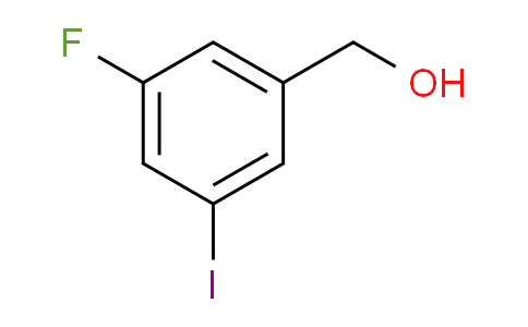 CAS No. 1261837-87-9, (3-Fluoro-5-iodophenyl)methanol