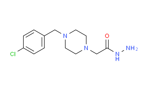 893727-00-9 | 2-{4-[(4-Chlorophenyl)methyl]piperazin-1-yl}acetohydrazide