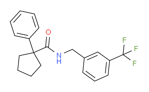 MCM73762 | 1023876-97-2 | 1-Phenyl-N-[[3-(trifluoromethyl)phenyl]methyl]cyclopentane-1-carboxamide