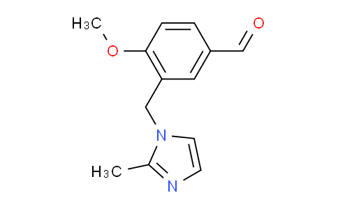 MCM75864 | 883545-90-2 | 4-methoxy-3-[(2-methyl-1H-imidazol-1-yl)methyl]benzaldehyde
