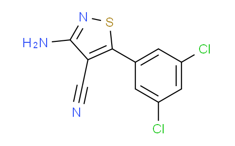 1171921-97-3 | 3-amino-5-(3,5-dichlorophenyl)-1,2-thiazole-4-carbonitrile