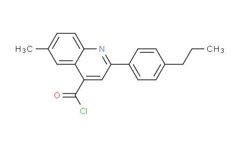 1160253-53-1 | 6-Methyl-2-(4-propylphenyl)quinoline-4-carbonyl chloride