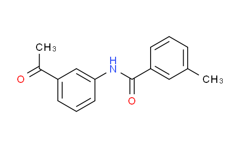 MCM85347 | 315669-99-9 | N-(3-乙酰苯基)-3-甲基苯甲酰胺