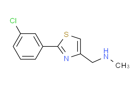 MCM89884 | 864068-99-5 | N-{2-(3-クロロフェニル)-1,3-チアゾール-4-イルメチル}-N-メチルアミン