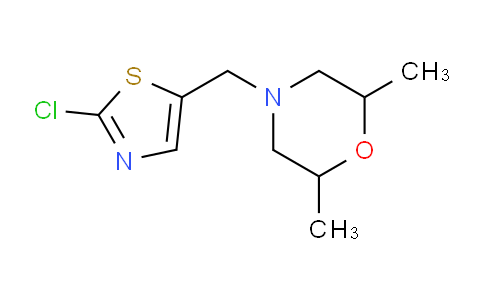478248-82-7 | Morpholine, 4-[(2-chloro-5-thiazolyl)methyl]-2,6-dimethyl-