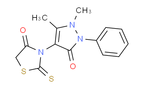 MCN02325 | 34931-00-5 | 3-(1,5-dimethyl-3-oxo-2-phenyl-2,3-dihydro-1H-pyrazol-4-yl)-2-sulfanylidene-1,3-thiazolidin-4-one