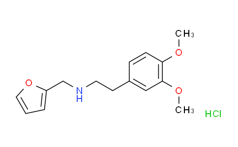 435345-23-6 | 2-(3,4-二甲氧基苯基)-N-(呋喃-2-基甲基)乙-1-胺盐酸盐