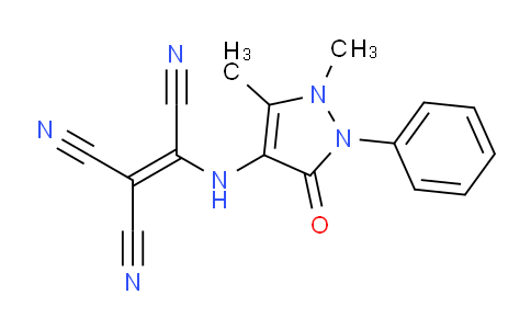 MCN15255 | 324040-58-6 | 2-[(1,5-dimethyl-3-oxo-2-phenylpyrazol-4-yl)amino]ethene-1,1,2-tricarbonitrile