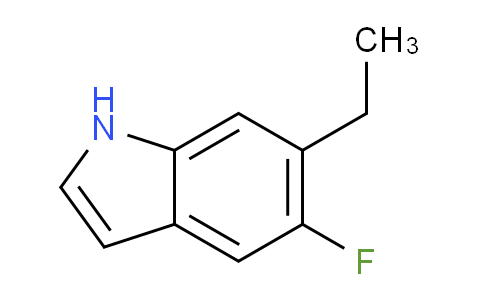 CAS No. 1510828-27-9, 6-ethyl-5-fluoro-1H-indole