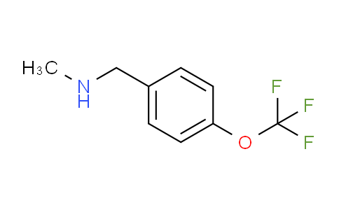 CAS No. 906645-42-9, methyl({4-(trifluoromethoxy)phenylmethyl})amine