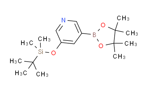 MCN19851 | 2096338-08-6 | Pyridine, 3-[[(1,1-dimethylethyl)dimethylsilyl]oxy]-5-(4,4,5,5-tetramethyl-1,3,2-dioxaborolan-2-yl)-