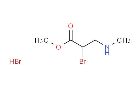 CAS No. 98069-21-7, Methyl 2-Bromo-3-(methylamino)propanoate Hydrobromide