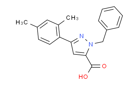 1354408-22-2 | 1H-Pyrazole-5-carboxylic acid, 3-(2,4-dimethylphenyl)-1-(phenylmethyl)-