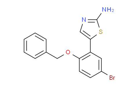 DYN36863 | 2755718-26-2 | 5-(2-(Benzyloxy)-5-bromophenyl)thiazol-2-amine