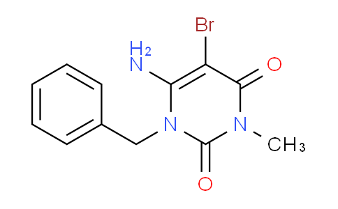 610259-81-9 | 6-amino-1-benzyl-5-bromo-3-methyl-1,2,3,4-tetrahydropyrimidine-2,4-dione