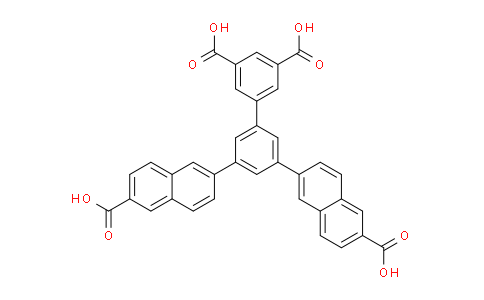 CAS No. 2588353-96-0, 3',5'-Bis(6-carboxy-2-naphthalenyl)[1,1'-biphenyl]-3,5-dicarboxylic acid
