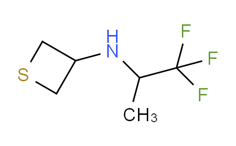 1872744-80-3 | N-(1,1,1-三氟丙-2-基)硫杂环丁烷-3-胺