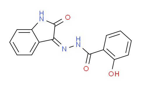 70169-39-0 | 2-羟基苯甲酸，2-(1,2-二氢-2-氧代-3H-吲哚-3-亚甲基)酰肼