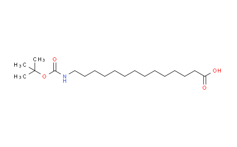 2307778-46-5 | 14-((tert-Butoxycarbonyl)amino)tetradecanoic acid