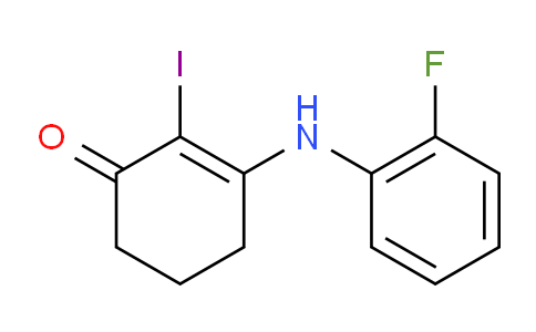 1023873-03-1 | 3-(2-fluoroanilino)-2-iodocyclohex-2-en-1-one