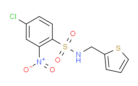 1024062-20-1 | 4-chloro-2-nitro-N-(thiophen-2-ylmethyl)benzenesulfonamide