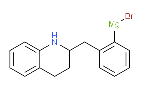 1142233-66-6 | 2-(1,2,3,4-Tetrahydroquinolin-2-ylmethyl)phenylmagnesium bromide
