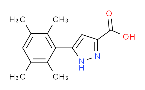 MCN82269 | 1367714-36-0 | 5-(2,3,5,6-Tetramethylphenyl)-1H-pyrazole-3-carboxylic acid