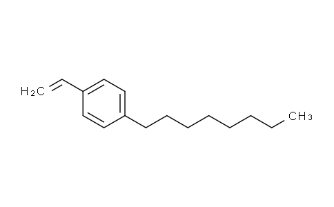 46745-66-8 | 4-n-Octylstyrene (stabilized with TBC)