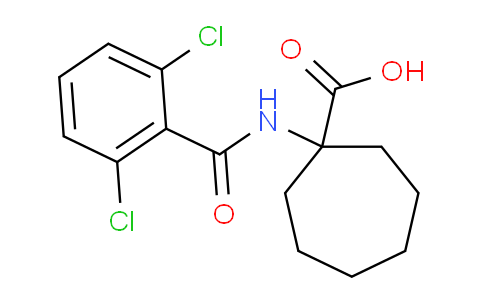 MCN98474 | 912763-77-0 | 1-(2,6-二氯苯甲酰氨基)-环庚烷羧酸