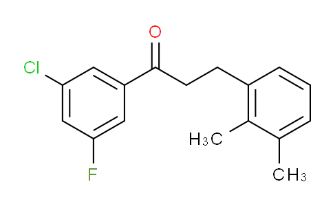 MCN98668 | 898793-19-6 | 1-(3-chloro-5-fluoro-phenyl)-3-(2,3-dimethylphenyl)propan-1-one