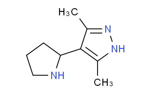1367696-70-5 | 3,5-dimethyl-4-(pyrrolidin-2-yl)-1H-pyrazole