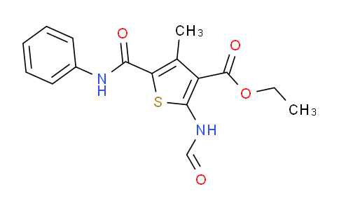 MCP14154 | 352554-79-1 | ethyl 5-(anilinocarbonyl)-2-(formylamino)-4-methyl-3-thiophenecarboxylate