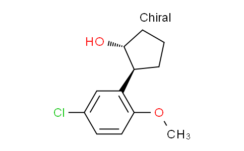 DYP23777 | 1443309-91-8 | Cyclopentanol, 2-(5-chloro-2-methoxyphenyl)-, (1R,2S)-rel-
