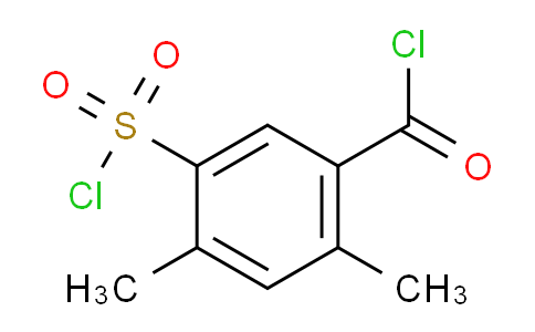 CAS No. 1601933-16-7, 5-(Chlorosulfonyl)-2,4-dimethylbenzoyl chloride