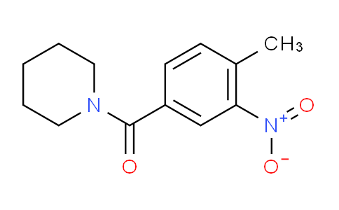 349134-38-9 | 1-(4-Methyl-3-nitrobenzoyl)piperidine