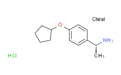 2565792-88-1 | (R)-1-(4-环戊氧基)苯基)乙胺盐酸盐