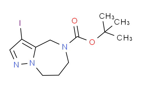 1823263-02-0 | tert-butyl 3-iodo-4,6,7,8-tetrahydropyrazolo[1,5-a][1,4]diazepine-5-carboxylate