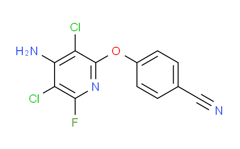 1023540-16-0 | 4-(4-Amino-3,5-dichloro-6-fluoro-2-pyridyloxy)benzenecarbonitrile