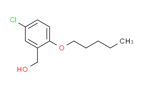 1094245-64-3 | 3-Chloro-6-n-pentoxybenzyl alcohol