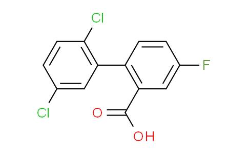 1181596-14-4 | 2-(2,5-dichlorophenyl)-5-fluorobenzoic acid