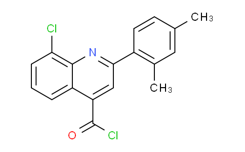 1160256-46-1 | 8-Chloro-2-(2,4-dimethylphenyl)quinoline-4-carbonyl chloride