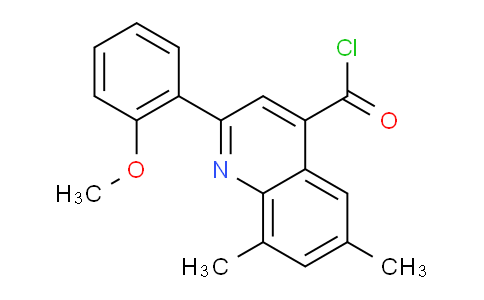 MCP84769 | 1160262-81-6 | 2-(2-Methoxyphenyl)-6,8-dimethylquinoline-4-carbonyl chloride