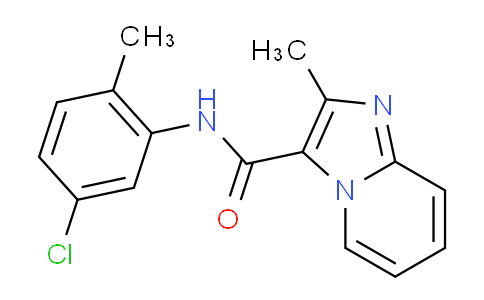 478245-47-5 | Imidazo[1,2-a]pyridine-3-carboxamide, N-(5-chloro-2-methylphenyl)-2-methyl-