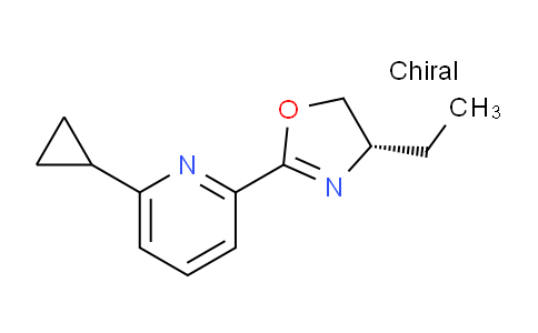 2828438-71-5 | (S)-2-(6-环丙基吡啶-2-基)-4-乙基-4,5-二氢恶唑