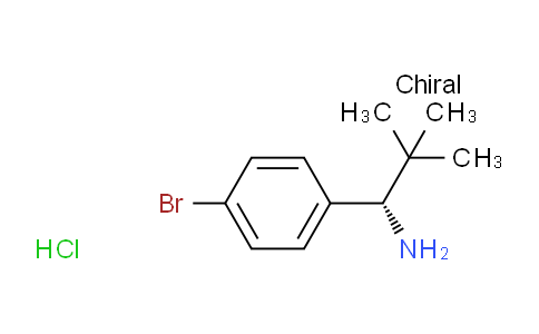 2411591-67-6 | (S)-1-(4-溴苯基)-2,2-二甲基丙-1-胺盐酸盐