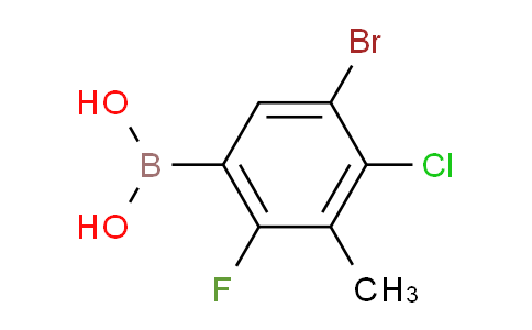 2377606-52-3 | 5-溴-4-氯-2-氟-3-甲基苯基硼酸