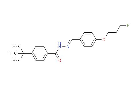 MCR45740 | 477862-38-7 | 4-(tert-ブチル)-N'-{(E)-4-(3-フルオロプロポキシ)フェニルメチリデン}ベンゼンカルボヒドラジド